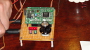 CW transmitter with a built-in electronic keyer based on a FPGA board