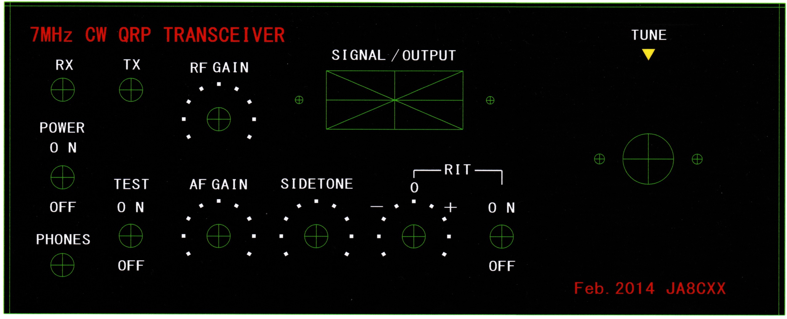 JA8CXX パネル