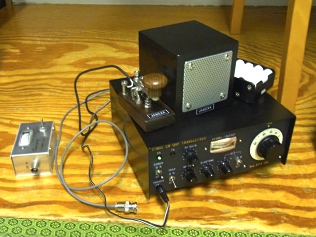 JA8CXX in Sapporo QRP Meeting