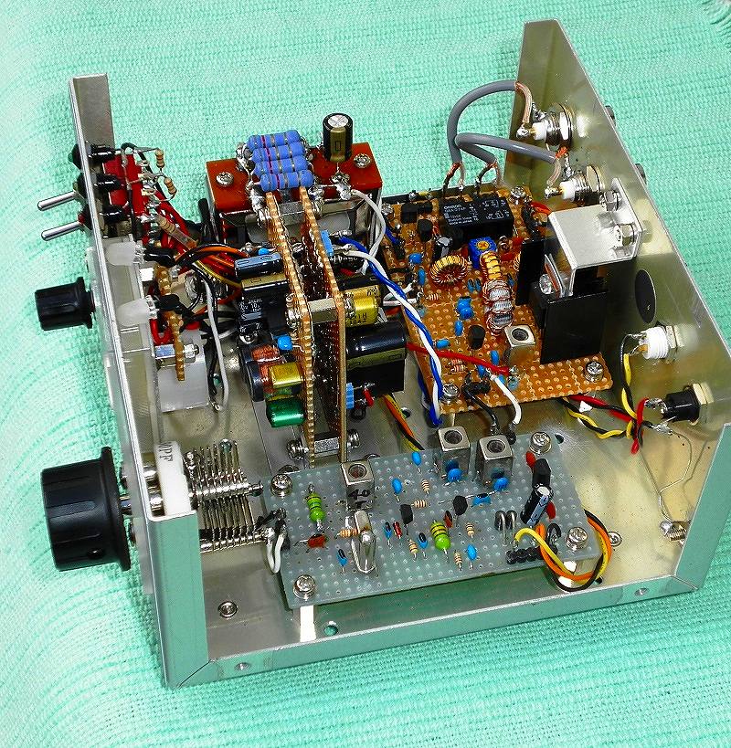 アンプ部品 アマチュア無線アンプポテンショメータボードコントローラ用自動キーヤーアルミニウムMX‑K2 世界有名な